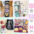 DETICKERS 80s 90s Stickers for Water Bottles, 70 PCS Waterproof Vinyl Gifts for Adult Decorations