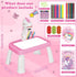 3-5 wakeInsa Drawing Projector for Kids with Art Supplies - Includes Drawing Board, Crayons & Coloring Book
