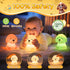 16 2 30/60min 10h Night Light for Kids | Colors & Brightness & Timer & Soft Silicone & Use | Cute Night Light for Baby