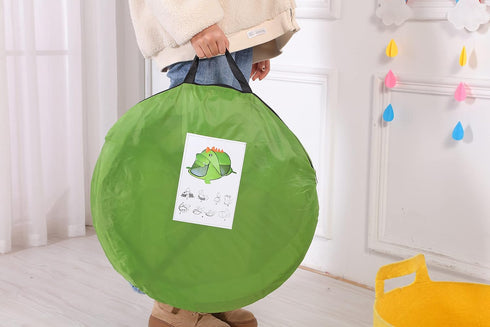 Kids Play Tents – Large Collapsible Indoor/Outdoor Tent for Boys Girls Gift, Pop Up Playhouse Toys for Age 1+