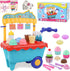 Gifts2U Ice Cream Cart Toys for Kids,45 Pcs Ice Cream Play Set,Pretend