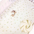 2 Pack 52" 28" Muslin Crib Sheets for Girl & Boy, HNHUAMING Soft and Breathable Baby Crib Sheet, Neutral Baby Sheets