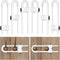 Cabinet Locks Baby Proofing,Child Proof Cabinet Locks,6 Pack Adjustable U Shaped Baby