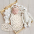 Baby Muslin Swaddle Blankets: Soft Receiving Blanket for Newborn - Cotton Swaddling Blanket for Neutral 2Pack(Leaf Autumn) by lulumoon