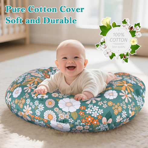 CHANGX3KB Ergonomic Nursing Pillow for Breastfeeding & Bottle Feeding, Breastfeeding Pillow to Reduce Back Neck Strain