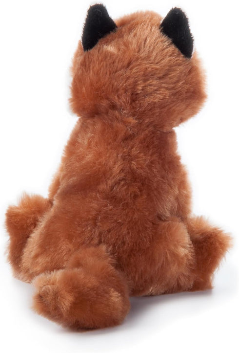 6 inches The Petting Zoo Fox Stuffed Animal Plushie, Gifts for Kids, Wild Onez Babiez Zoo Animals, Fox Plush Toy