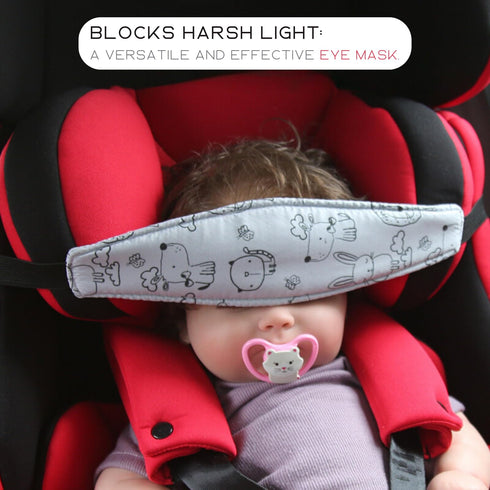 PandaEar 2 Pack Baby Head Support for Car Seat, Neck Relief Headrest Strap for Toddler Kids Children, Stroller