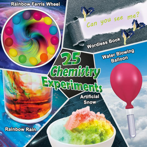 UNGLINGA 70 Lab Experiments Science Kits for Kids, Educational Scientific Toys Birthday Gift Idea