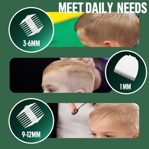Trimmer ENSSU Baby Hair Clippers, Cordless Hair Clipper for Kids with LED Display, Baby Hair Cutting Kit with Skin-Safe