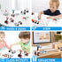 Cars & Airplane Metal Model Set - 231 PCS Building Kit Model, 6 Models Metal STEM Project Building Toys for Ages 8-12