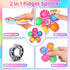 24 4-8, Gigilli Pcs Pop Fidget Spinner Bulk Easter Basket Stuffers for Kids Classroom for Kids Mini Sensory Fidget Toys