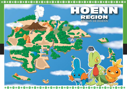 Buffalo Games - Pokémon - Hoenn Region 500 Piece Jigsaw Puzzle for Adults