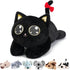 meowtastic Black Cat Weighted Stuffed Animal - 22 Inch 4.5 Pounds Plush Kitten, Cute Gifts for Kids & Adults