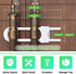 6 Packs Sliding Cabinet Locks, Modacraft Baby Proofing U-Shaped Child Safety Latches for Handles