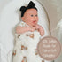 Swaddle Blanket, 100% Muslin Cotton, Gender Neutral Newborn Nursery Essentials for Boys and Girls, Tiger Cub Print