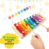 MCPINKY Xylophone for Kids, Educational Musical Toy with Child Safe Mallets for Toddlers 1-3