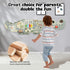Montessori-Inspired Sensory Wall Panel for Kids - Engaging Activity Board