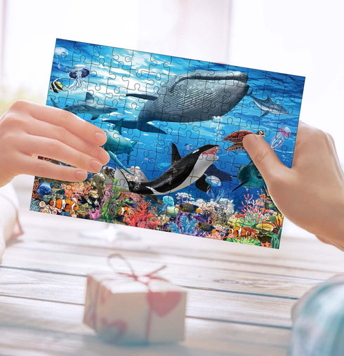 6 1 1000 HEIPINIUYE Puzzle Saver Sheets Peel and Stick, Preserve Pieces Jigsaw Puzzles, Puzzle Glue Sheets for Easy