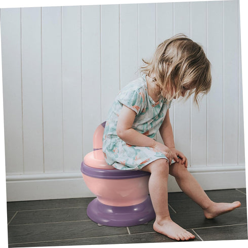 DOITOOL Portable Boy Girl Potty Training Toilet Lightweight Realistic Design for Toddlers Boys Girls for Home