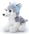 The Petting Zoo Lash'z Husky Stuffed Animal, 10 inches Plush Toy Gifts for Girls, Husky Dog