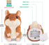 Kids Talking Hamster Toy for Ages 2-4, Interactive Plush Repeating Toy, Birthday Gift (Brown)