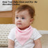 Kewlife gift Muslin Baby Bibs Baby Drool Bandana Bibs for Baby Girls Boys Infant Newborn Toddler Drooling and Teething