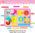 1 2 3 4, 3 4 Freebear Busy Board Toddler Travel Toys Sensory Toys for Toddlers Montessori Learning Toys for Toddlers