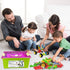 3 4 5 6 7 8 Kids,180 Huaker Stem Building Toys for Year Old Boys Girls Pieces Building Blocks Educational Learning Toys