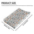KuphiL10C Girls-16x32 Western Cactus Horse Cow Skull Native Sun Moon Stars American Pattern Baby Changing Pad Cover