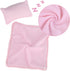 Baby Doll Cradle Bassinet, Portable Doll Carrier with Soft Pillow and Quilt for Smaller Dolls