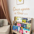 Yeecuem Once Upon a Time Wooden Sign Nursery Wall Decor for Reading Corner Kids Room Bookshelf Home Decor Birthday DIY