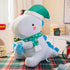 12 Inch) SQEQE Dinosaur Plush Pillow, Cute Loving Stuffed Dinosaur with Heart, Christmas Stuffed Animal Plush Toys Gift