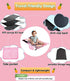 Zalhyrox 3017in, 1-3 Toddler Airplane Bed for Toddler - Cute Cartoon Airplane Seat Extender for Kids, Portable Travel