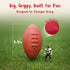 6 Colors Unbreakable Football Jumbo Crayons, Big Egg Crayons for Toddlers and Babies, Non-Toxic, Easy Grip for Small