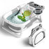Baby Bathtub, Collapsible Newborn Bathtub for Infant to Toddler 0-24 Months with