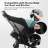 Stroller Sun Shade, Functional Sun Protection Extension Compatible with Doona Car Seat, 360 Sun Shade Baby Car Seat UV