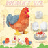 9 1 Set, in Chicken Stuffed Animal Cute Stuffed Chicken Plush Toy Egg Laying Hen with Zipper and Baby Chicks Toy