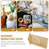 Wooden Dollhouse Door, Mini Wooden Door 1:12 Scale for Dolls DIY Dollhouse Furniture Accessories