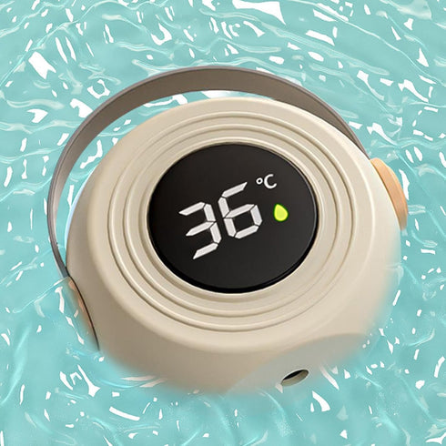 Generic 4.33x3.9in Floating Bath Thermometer - babyTemperature Gauge Toy, Waterproof Safety Meter | Long Lasting Hot