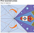16 48 312+ 11 8.3 inches Leven DIY Paper Airplane Book, Creative Folding Paper Planes with Sheets of Colorful Origami