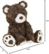 10.5" Bearington Clancy Teddy Bear Stuffed Animal - Soft and Cuddly Stuffed Bear Plush with Weighted Bean Bag Bottom
