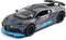 1:32 Toy Cars Bugatti Divo Metal Model Diecast Cars with Light and Sound, Pull Back Toy for Boys