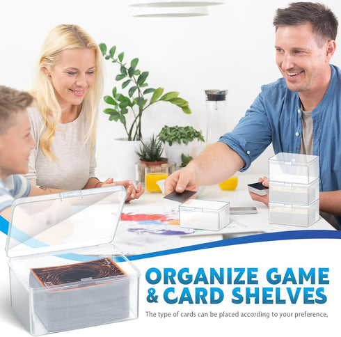 Vicenpal Playing Deck Card Storage Box - Compatible with 100 MTG Holder Storage Case (24 Pcs)