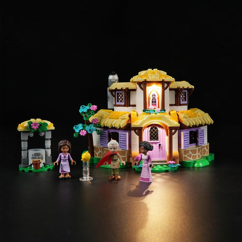 LED Light Kit for Lego Disney Asha’s Cottage 43231 Building Set, Compatible with Lego 43231 (Lights Only)