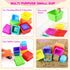 6+ Baby Stacking Nesting Cups Toy, Montessori Toys for Toddlers Months