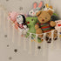 Boho Stuffed Animals Net or Hammock, Large 55 Inch Toy Hammock for Plush Toy Storage, White
