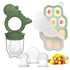 Breastmilk Popsicle Molds & Fruit Feeder Pacifier, Silicone Baby Food Freezer Tray