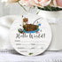Yuzioey Birth Stat Sign for Newborn, Fishing Baby Announcement, Gone Fishing Hello World Name Sign for Hospital, Gift