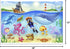 40 Pack Disposable Placemats for Baby, 12" x 18" Sticky Kids Eating Mat, Toddler Place mat for Restaurants