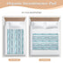 siphylline 52" 34" Watercolor Stripes Extra Large Resuable Changing Pad Covers Highly Absorbent Diaper Changing Mat